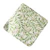 2 Pcs Green Leaves Flower Glasses Cloth Suede Eyeglass Cell Phone Cleaning Cloth